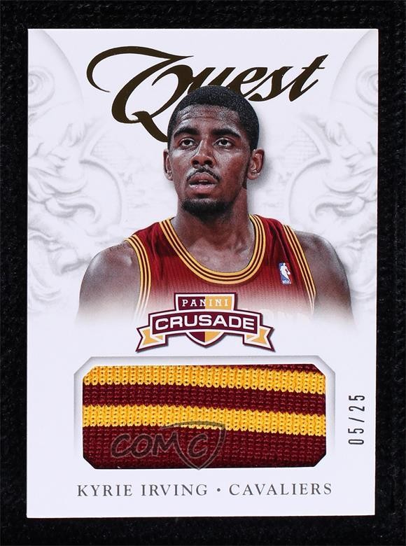 【サイン入り】2015-16 Panini Noir Kyrie Irving Kyrie Irving 2015 Panini Revolution Auto Autograph #3
