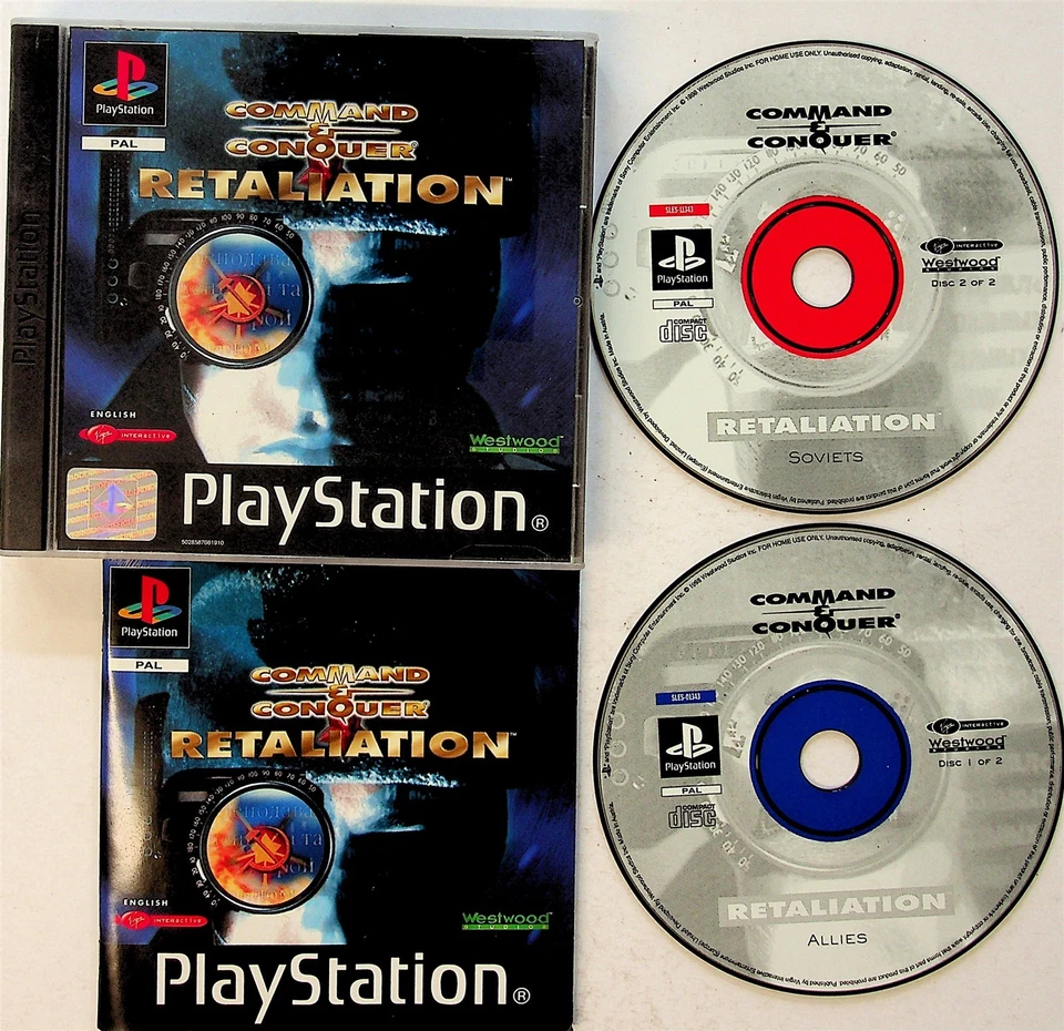 Command And Conquer Retaliation - PS1 Playstation 1 Spiel PAL komplett (Alarmstufe Rot) - Bild 1 von 2