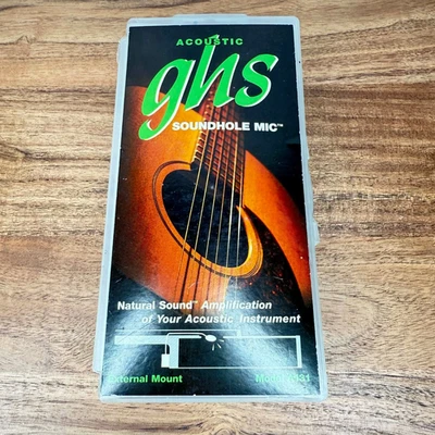 Micrófono para Guitarra GHS Soundhole Modelo A131 Montaje Externo Pastilla Acústica Foto 1 de 4