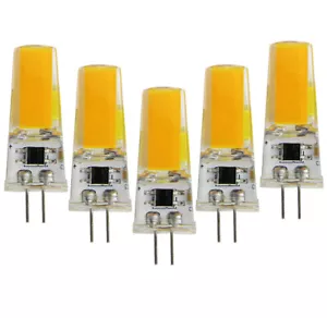 70x G4 Bi-pin Dimmable 5W COB 2508 LED Bulb White 6000K 120V Candle Light Lamp - Picture 1 of 6