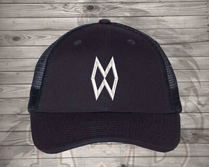 Morgan Wallen - MW - Name/Font Logo - Embroidered Mesh Hat - Picture 1 of 2