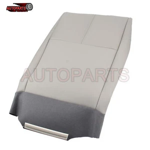 For Avalanche Tahoe Yukon 2007-2012 Driver Bottom Leather Seat Cover Gray - Picture 1 of 8