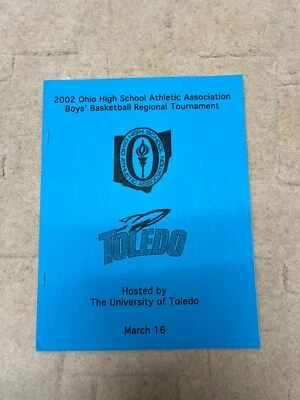 Tarjetas de boleto del programa de baloncesto Lebron James 2002 Lakers Stub Jordan PSA 10 SGC  Foto 1 de 4
