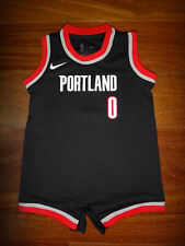 Infant 12 Months Nike Damian Lillard Portland Trail Blazers Romper Style Jersey