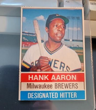 1976 Hostess Baseball  # 94 Hank Aaron