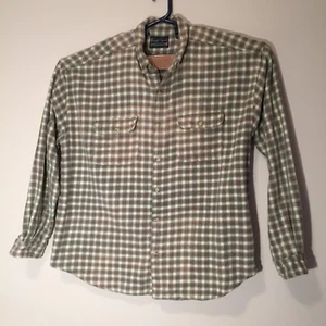 Ringo Sport Mens Size XL Plaid Flannel Shirt Green/Gold/Red - Picture 1 of 5