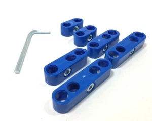 Bujía Separadores de alambre Divisores Telares Encendido 8mm 9mm Chevy Ford Mopar Azul - Imagen 1 de 1
