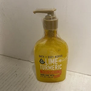 Bath & Body Works Nourishing Hand Soap avocado butter Lime Turmeric HTF - Picture 1 of 2