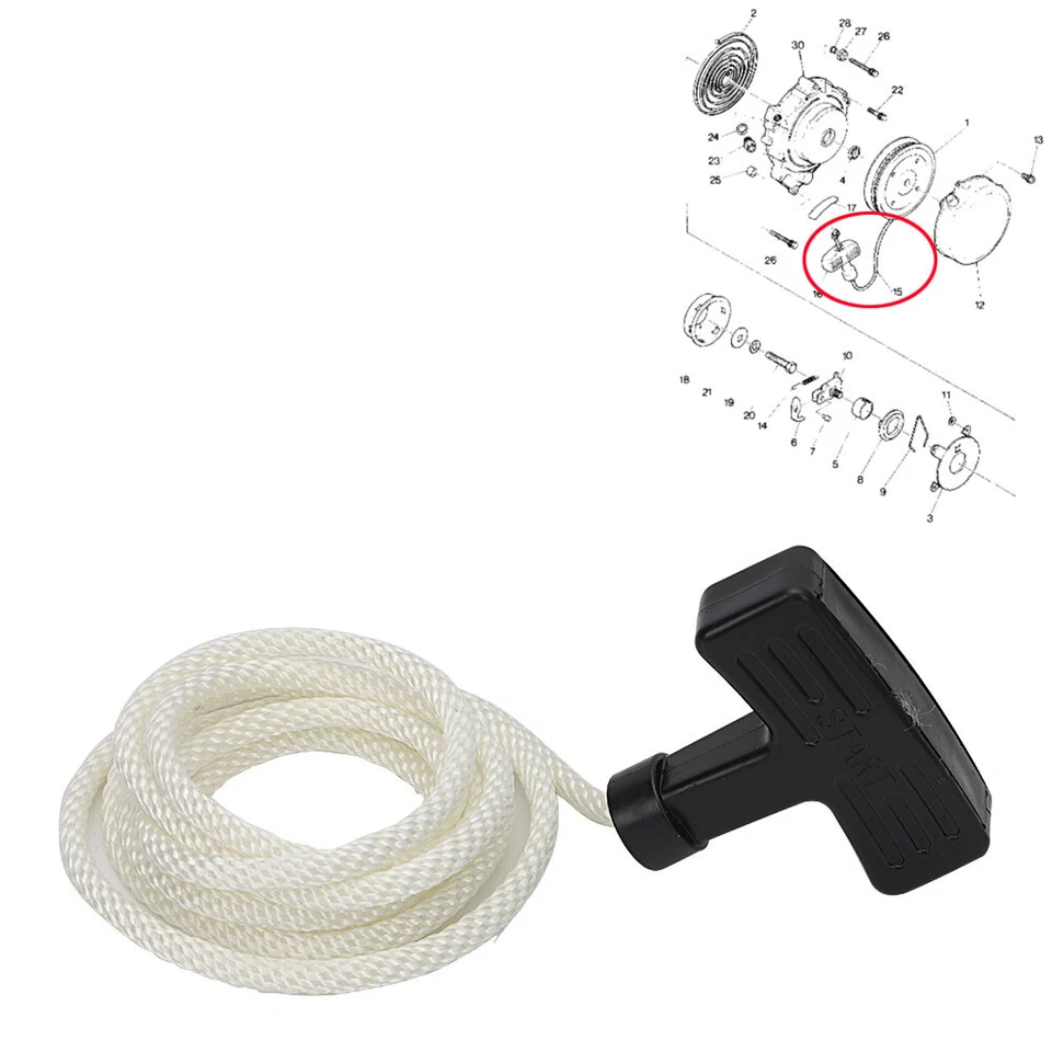 For 90 POLARIS TRAIL BOSS 250 STARTER KNOB PULL START HANDLE 3083659 Xpedition - Изображение 1 из 4