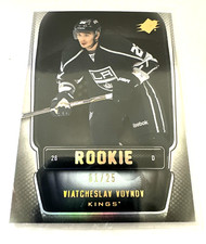 2011-12 SPx Spectrum Rookie #01/25 Viatcheslav Voynov #161 Rookie Card RC  #1/25