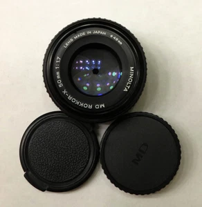 ✅Serviced✅ Minolta MD Rokkor-X 50mm f1.7 5371923 Sony Olympus Panasonic Fujifilm - Picture 1 of 5