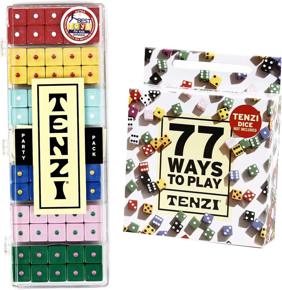 TENZI Party Pack Dice Game Bundle with 77 Ways to Play A Fun, Fast Frenzy for Th