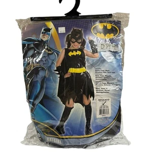 BATGIRL Costume Childs Size 8/10 Halloween DC Comics Play Outfit Trick Or Treat - Picture 1 of 6