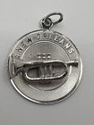 Sterling 925 Silver Vintage 1971 New Orleans, LA Travel Charm Pendant 3.7 Grams