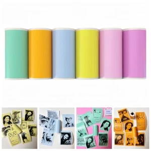 6 Rolls Easy to use Printer Sticker Paper Wrapping Stickers Kids Instant Camera - Picture 1 of 12