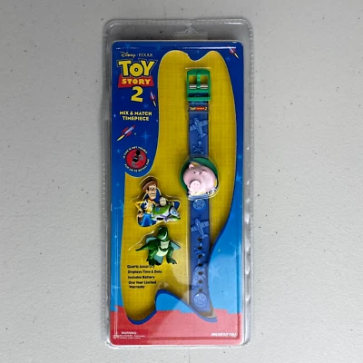 Reloj Toy Story 2 Disney Pixar Mix N Match Woody Buzz Reloj Tiempo Innovador Foto 1 de 4