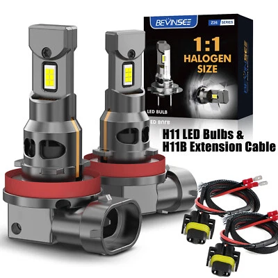 H11B LED Headlight Bulb Canbus Low Beam For KIA Optima 2007-2015 Forte 2010-2013 - Image 1 of 4
