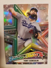2021 Topps Tony Gonsolin Chrome Future Stars Insert Card #FS-16 LA Dodgers 