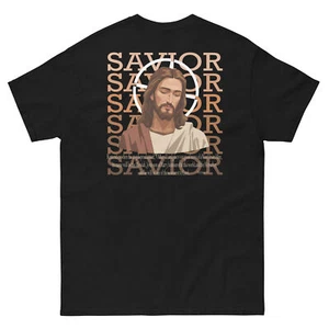 Unisex Jesus The Savior Classic tee - Picture 1 of 10