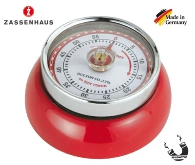 TIMER CONTAMINUTI MECCANICO (NO BATTERIE) CON SUONERIA "ZASSENHAUS" GERMANY r. - Immagine 1 di 3