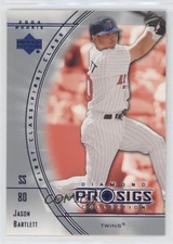 2004 Upper Deck Diamond Collection Pro Sigs Jason Bartlett #145 Rookie RC
