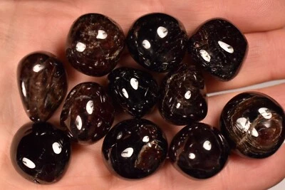 *BULK BUY* 150g GARNET Tumbled Stones 11pce Healing Crystal Success, Depression - image 1 of 4