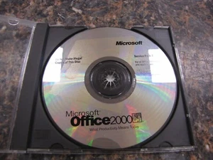 Vintage Microsoft Part # X06-13846 Office2000 CD-ROM - LX44 - Picture 1 of 4