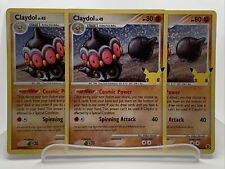 Lot Of 3 Pokemon Celebrations Claydol 15/106 25th Anniversary Card Lot Nm-Mint
