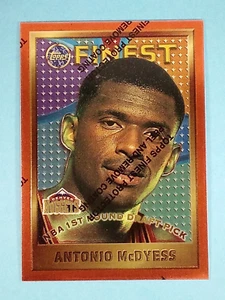 1995-96 Topps Finest RC Antonio McDyess Denver Nuggets #112 🏀 - Imagen 1 de 2