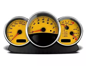 Signal Yellow Gauge Face Color Change for Style 2 - Addon (S2-18) - Bild 1 von 1