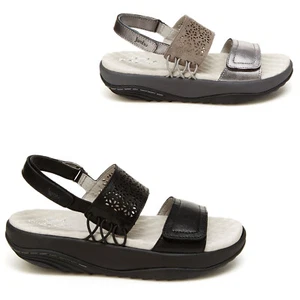 Womens Jambu Alba Comfort Sandal Platform Slingback Adjustable Strap Sandal NEW - Picture 1 of 13
