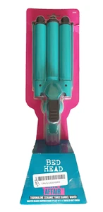 Bed Head Wave Affair Jumbo 3 Barrel Hair Waver Ceramic Tourmaline Quick Styling - Picture 1 of 4