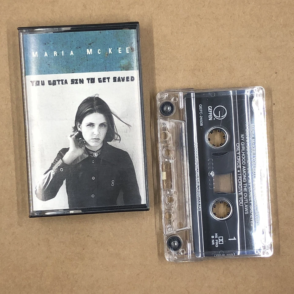 Кассетная лента MARIA MCKEE 90-е рок-фолк YOU GOTTA SIN TO GET SAVE LONE JUSTICE - Изображение 1 из 4