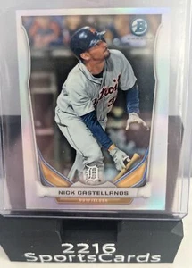 Nick Castellanos Prospect RC 2014 Bowman Chrome Mini Scout Top 5 Refractor - Picture 1 of 1