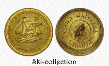 Button Ports and Chemin Iron D'Angola. Colony Portugaise. Xx ° S.22 MM