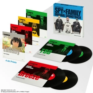 SPY X FAMILY Soundtrack Deluxe 4x Vinyl LP Record Box Set (k)now name score! NEW - Picture 1 of 3