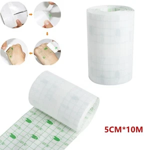 5cmx10m Pro Bandage Waterproof Adhesive Wound Dressing Medical Fixation Tape - Picture 1 of 7