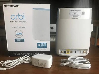 NETGEAR Orbi LBR20 IEEE 802.11ac Cellular Ethernet Modem/Wireless Router - Image 1 of 4