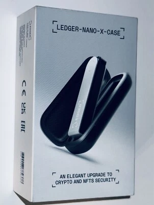 Ledger - Nano X Crypto Hardware Wallet Case - Black - Image 1 of 4
