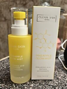 Clean Skin Club Pineapple Glow Mist Hyaluronic Acid Antioxidants 100mL/3.4oz NIB