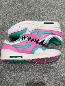 Nike Air Max 1 “By You” - Unisex - Pink/ Teal - FJ8893 900 - UK 7/EUR 41 - Picture 1 of 14