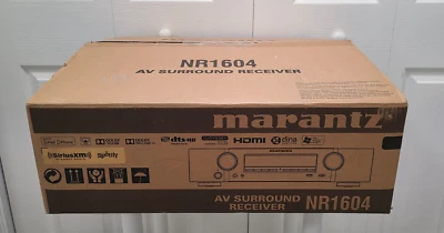 Marantz NR1604 7.1-channel home theater receiver. New Open Box. - Image 1 of 4