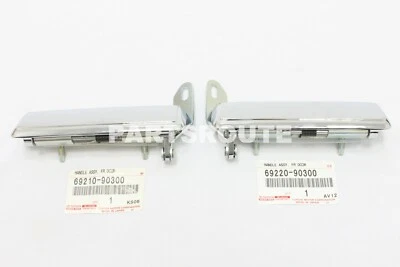 Maçaneta externa dianteira esquerda e direita Toyota Land Cruiser FJ40 FJ45 BJ40 FABRICANTE DE EQUIPAMENTO ORIGINAL - Imagem 1 de 2