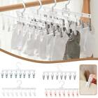 8 Clips Hanger Portable Multifunctional Windproof Clothes Underwear ( Rack D5P5