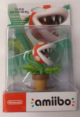 Nintendo amiibo - Planta Piraña - Serie Super Smash Bros. Versión EE. UU. Foto 1 de 2