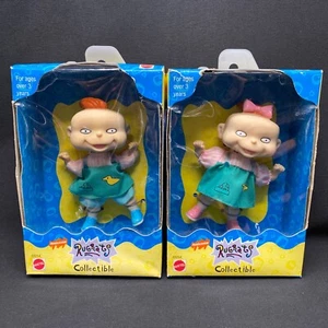 Vintage 1997 Mattel Phil and Lil DeVille Dolls Rugrats Figure 69254 Set of 2 - Picture 1 of 18