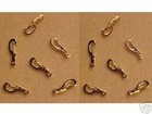 SELF-CLOSING CLASPS for 1:9 Traditional & 1:6 Marx Scale Model Horse Tack - GOLD