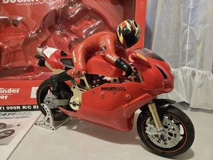Thunder Tiger Ducati 999R Rc Motorcycle 1/5 Scale Electric Radio Control Bike - Picture 1 of 10