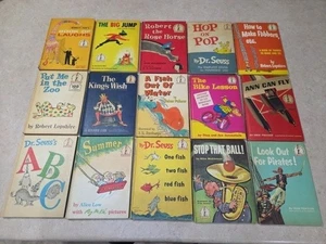 Vintage Lot Of 15 Dr. Suess Books From The 1950's And 60's Beginner Books - Imagen 1 de 8