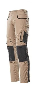 Work Wear Mascot Pants, Mens Lemberg Light Weight Trousers ,2 Toned 50% Cotton - Picture 1 of 4